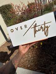 Custom Acrylic Logo Sign