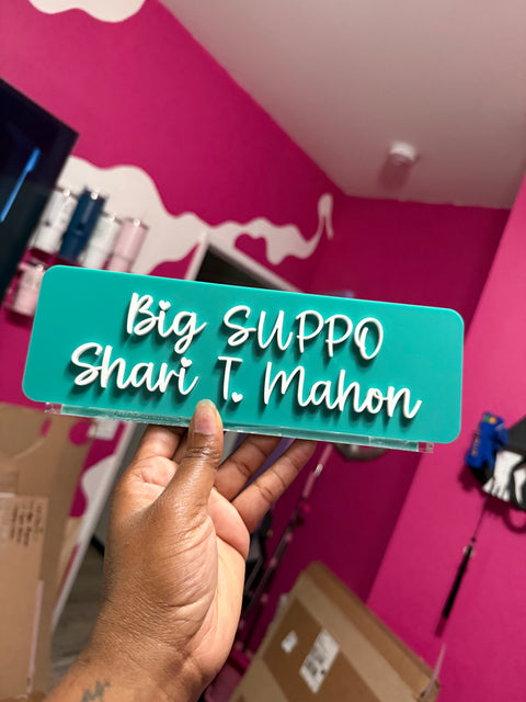 Acrylic Name Plate