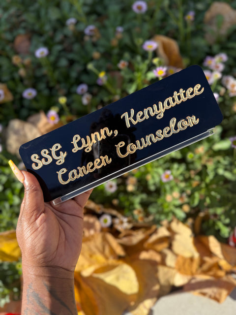 Acrylic Name Plate