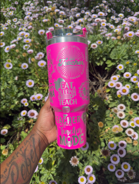 Custom Teacher Tumbler