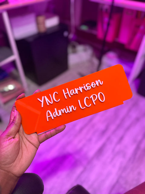 Acrylic Name Plate