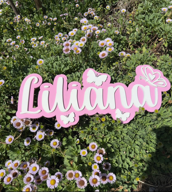 Personalized Name Sign – A Little Bit Random