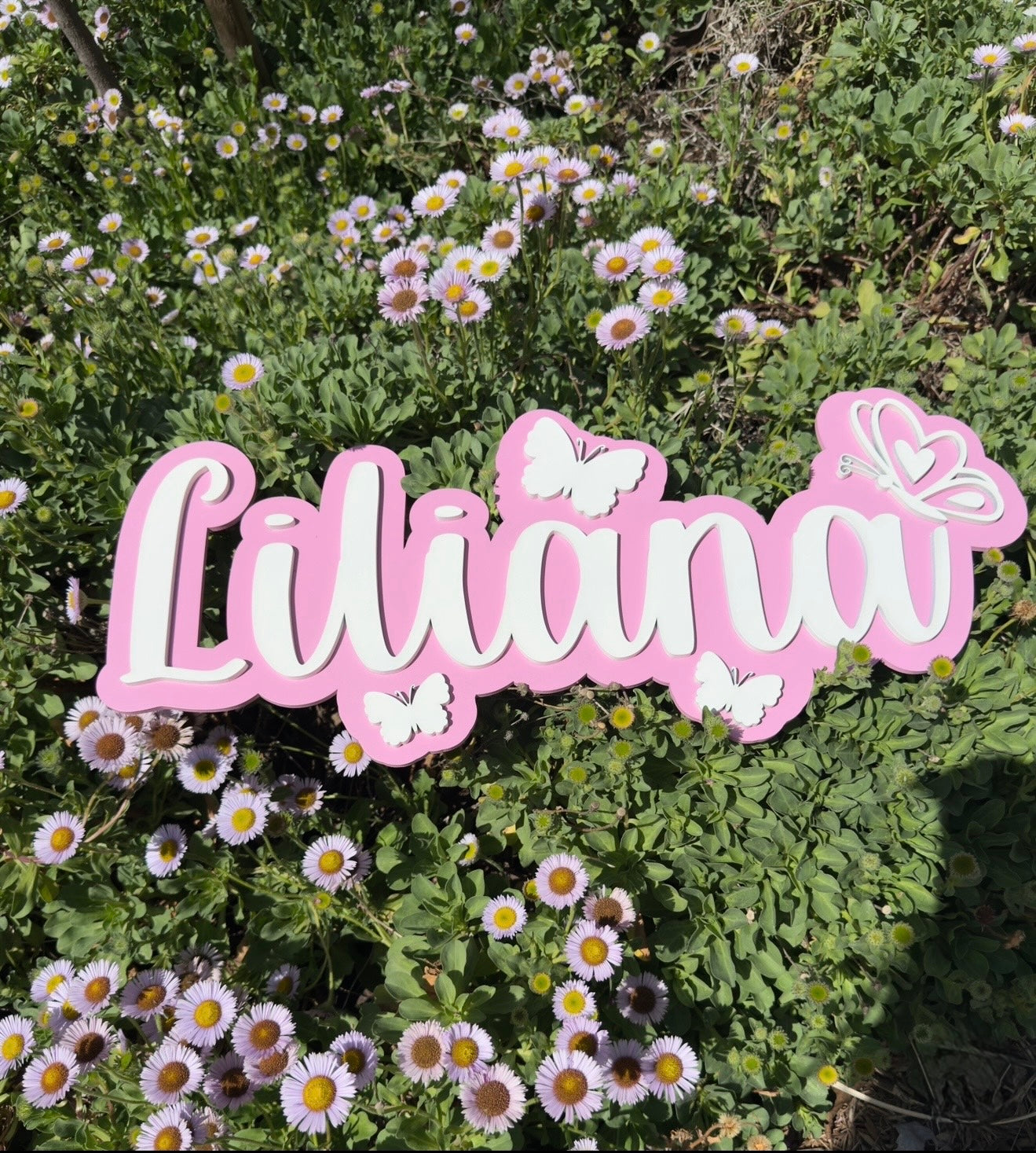 Personalized Name Sign – A Little Bit Random