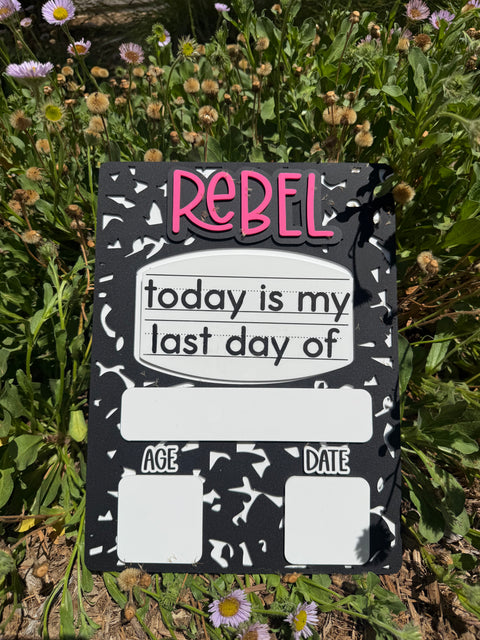 Comp Back To School Sign