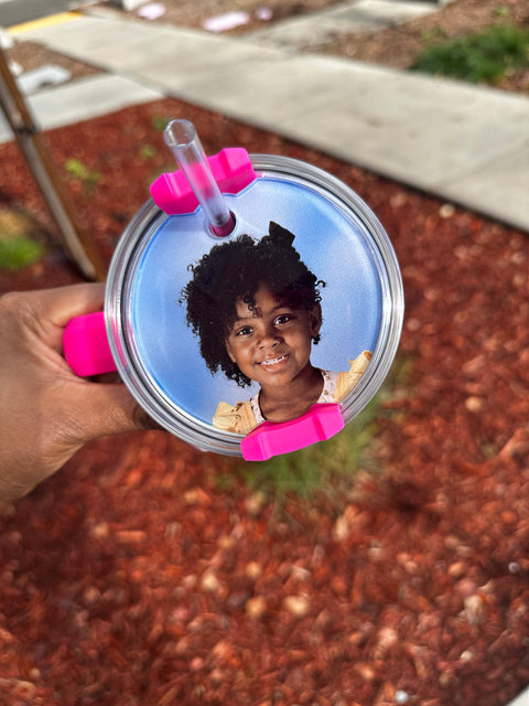 Photo Tumbler Toppers