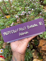 Acrylic Name Plate