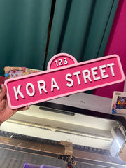 My Street Door Sign